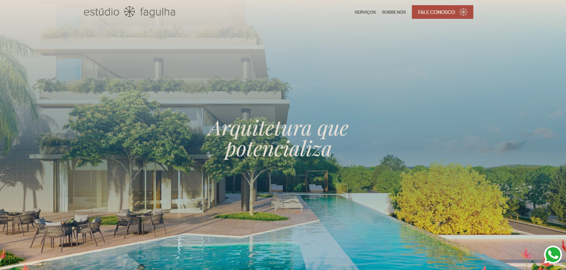 Site Estúdio Fagulha